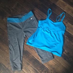 Girls tank and capris